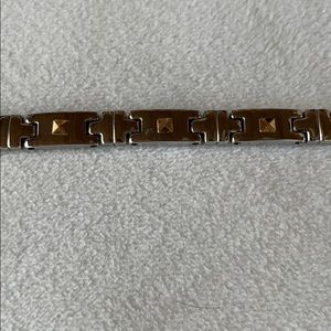 Unisex 9 inch stainless steel bracelet